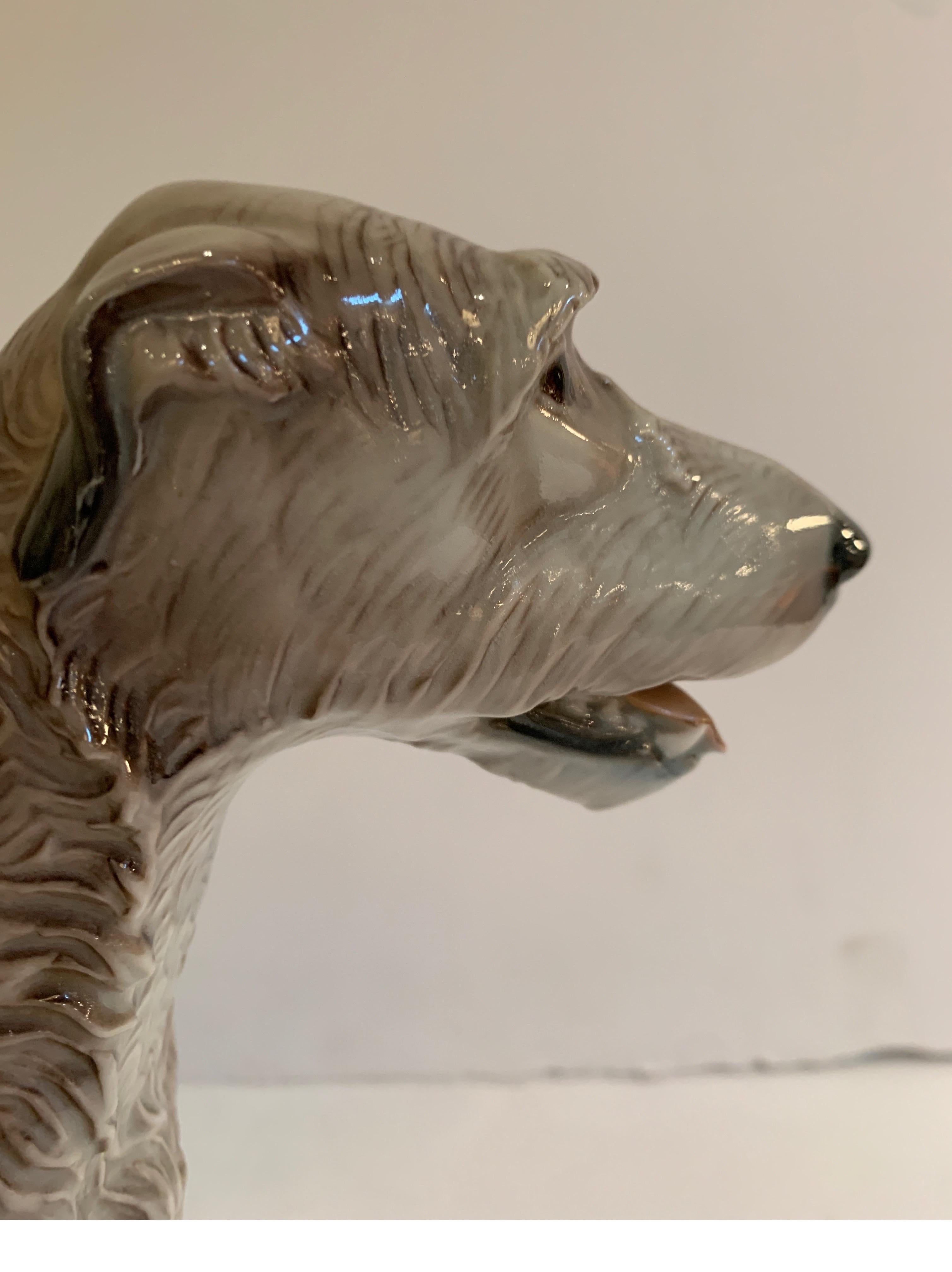 irish wolfhound figurine