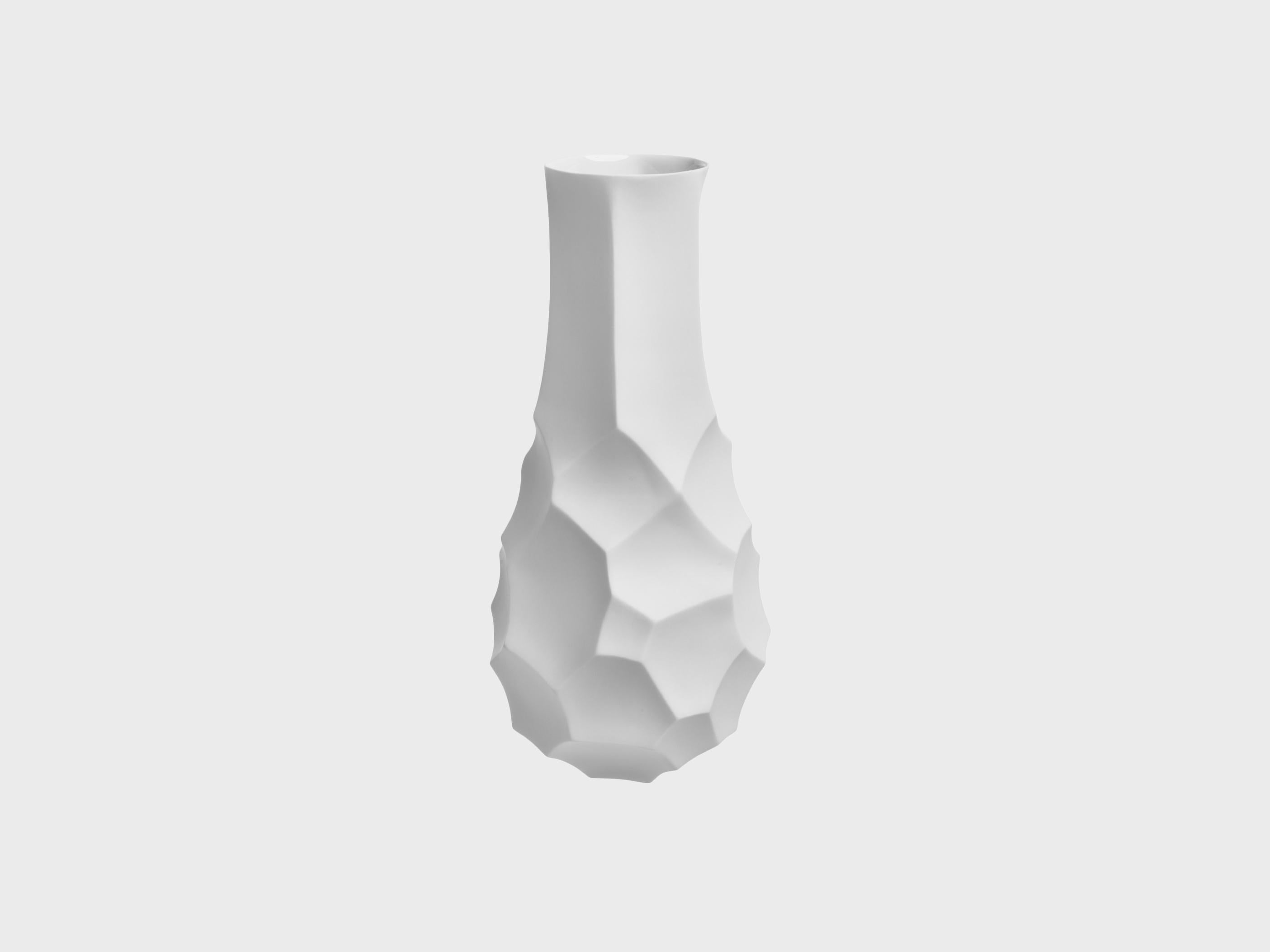 Cast Nymphenburg Porcelain pair of Tortoise Vases designed Ted Muehling New York For Sale