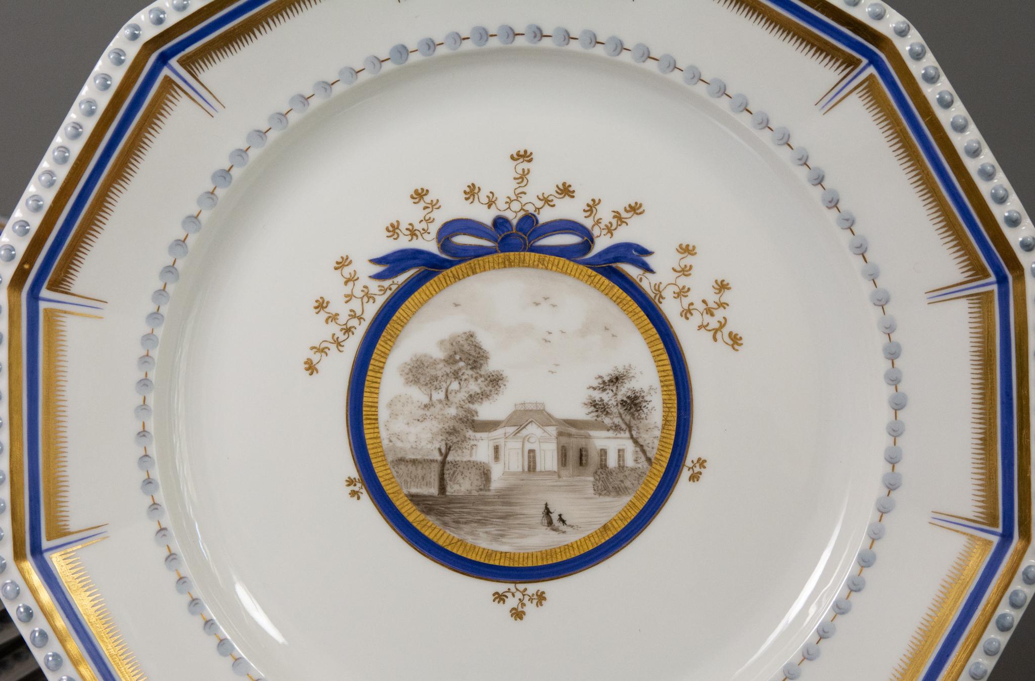Nymphenburg Porcelain Perlenkönigsservice für 12 Königsservice Perl 70 Pieces im Angebot 6