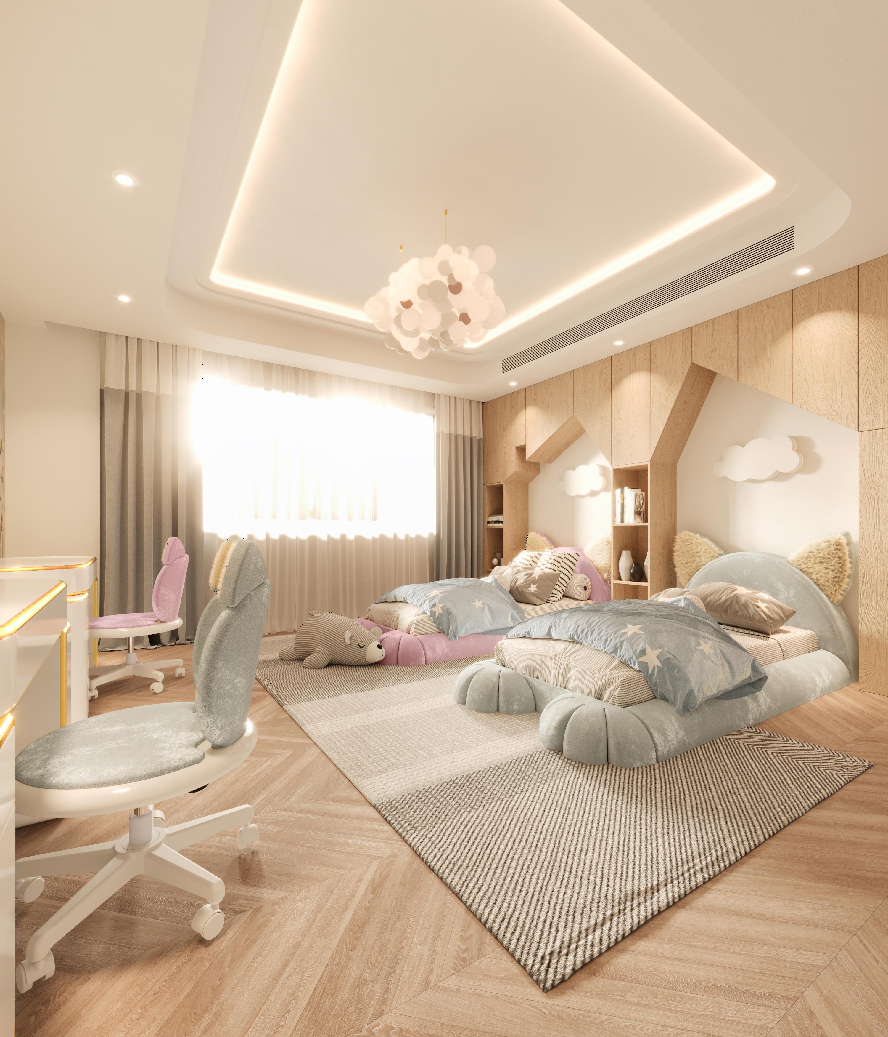 Letto per bambini Nyra Cat in velluto di topo - Mobili di lusso per bambini by MAGILORE In condizioni Nuovo in vendita a Vila Nova de Famalicão, PT