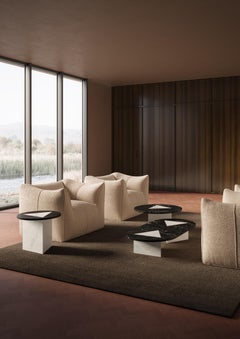 Nysa L Marble Coffee Table by Lorenzo Zaccarin