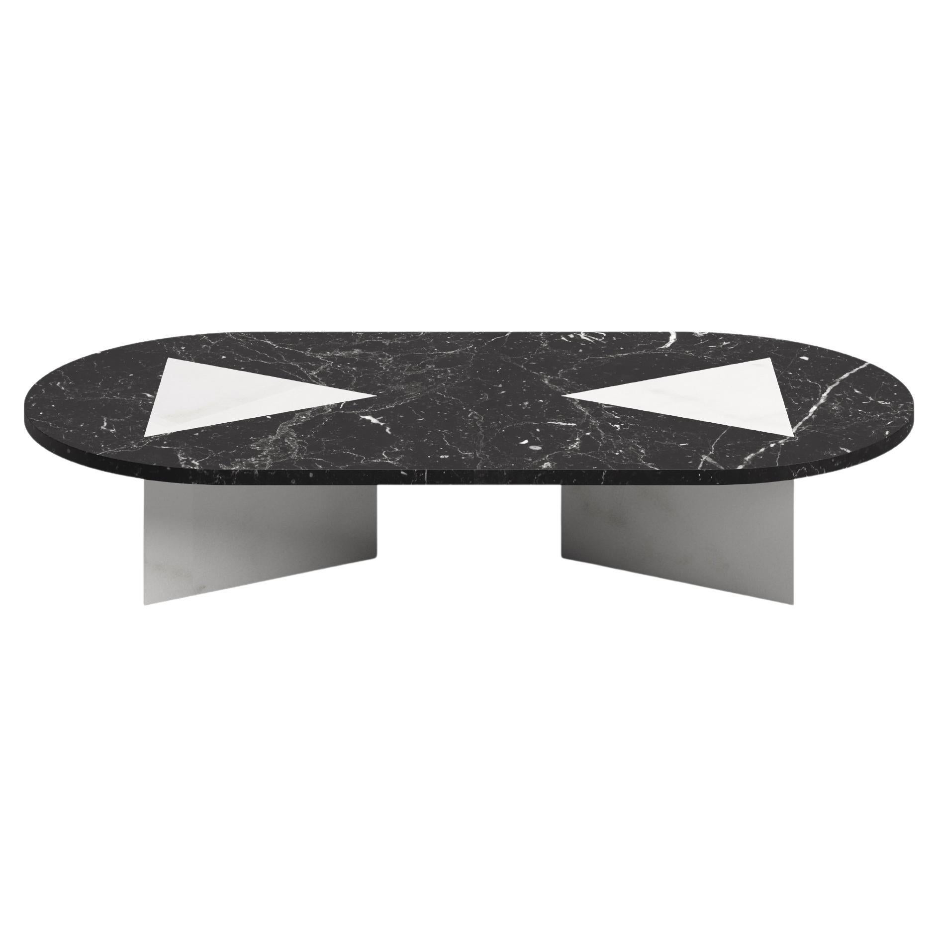 Nysa L Marble Coffee Table by Lorenzo Zaccarin