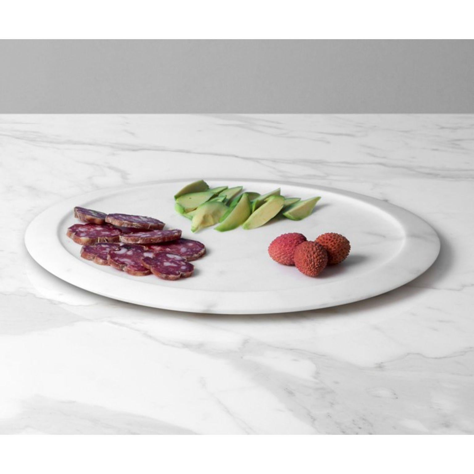 Nysiros serving plate - White by Ivan Colominas
Materia e Tavola Collection
Dimensions: 40 x 2.2 cm
Materials: Bianco Michelangelo


Also available: Nero Marquinia.

The collection is a tribute to one of Italy’s great masters of design and