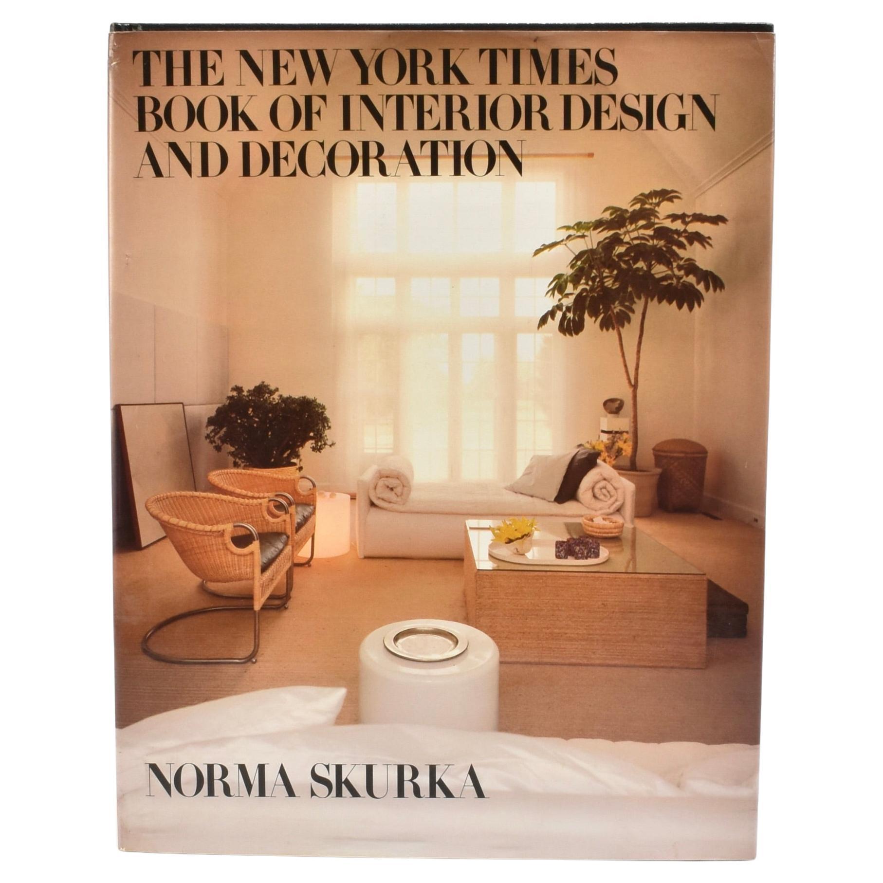 Libro de Interiorismo y Decoración del NYT