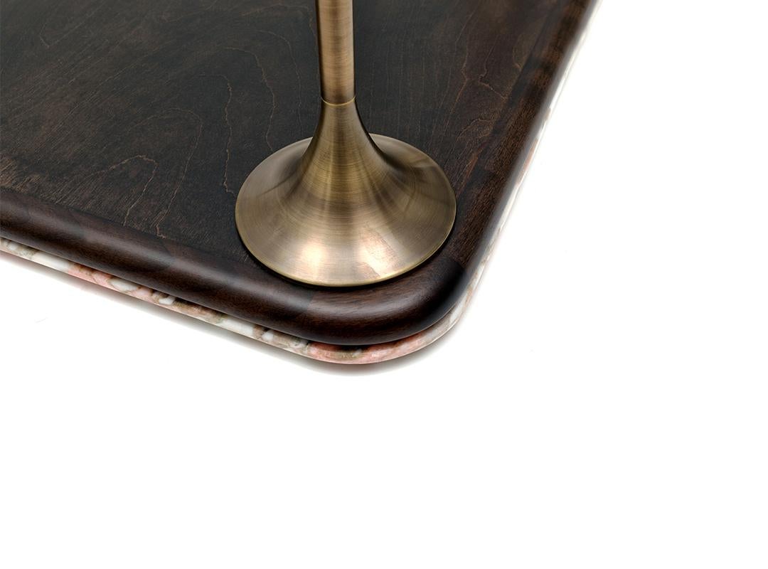 Patinated NYX Coffee Table For Sale