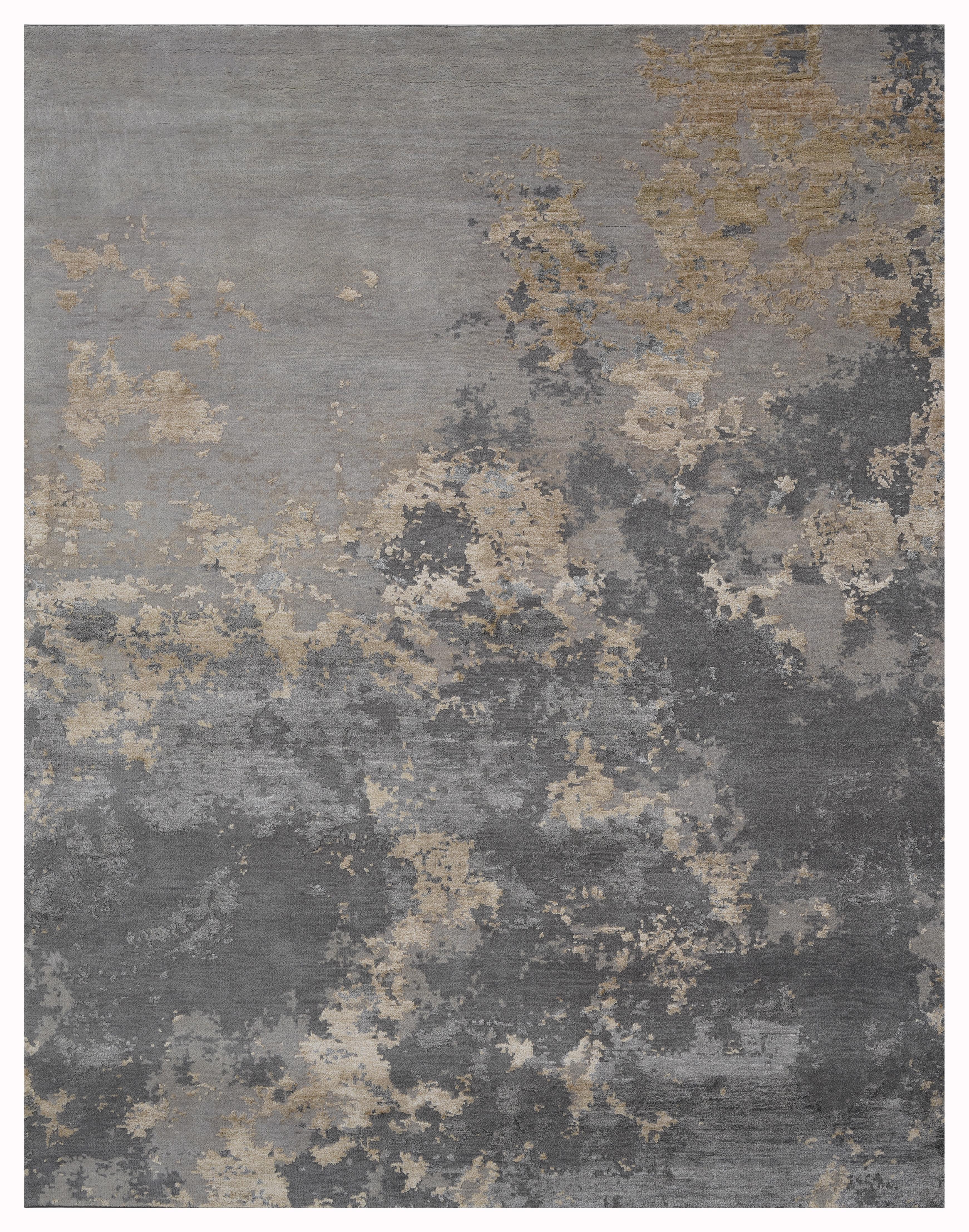 Ancient walls, once imposing canvases of human expression, find their voice in these hand knotted carpets. FRESCA awakens the poetry of stone and colour, translating the timeless beauty of monumental frescoes into intimate, contemporary works of