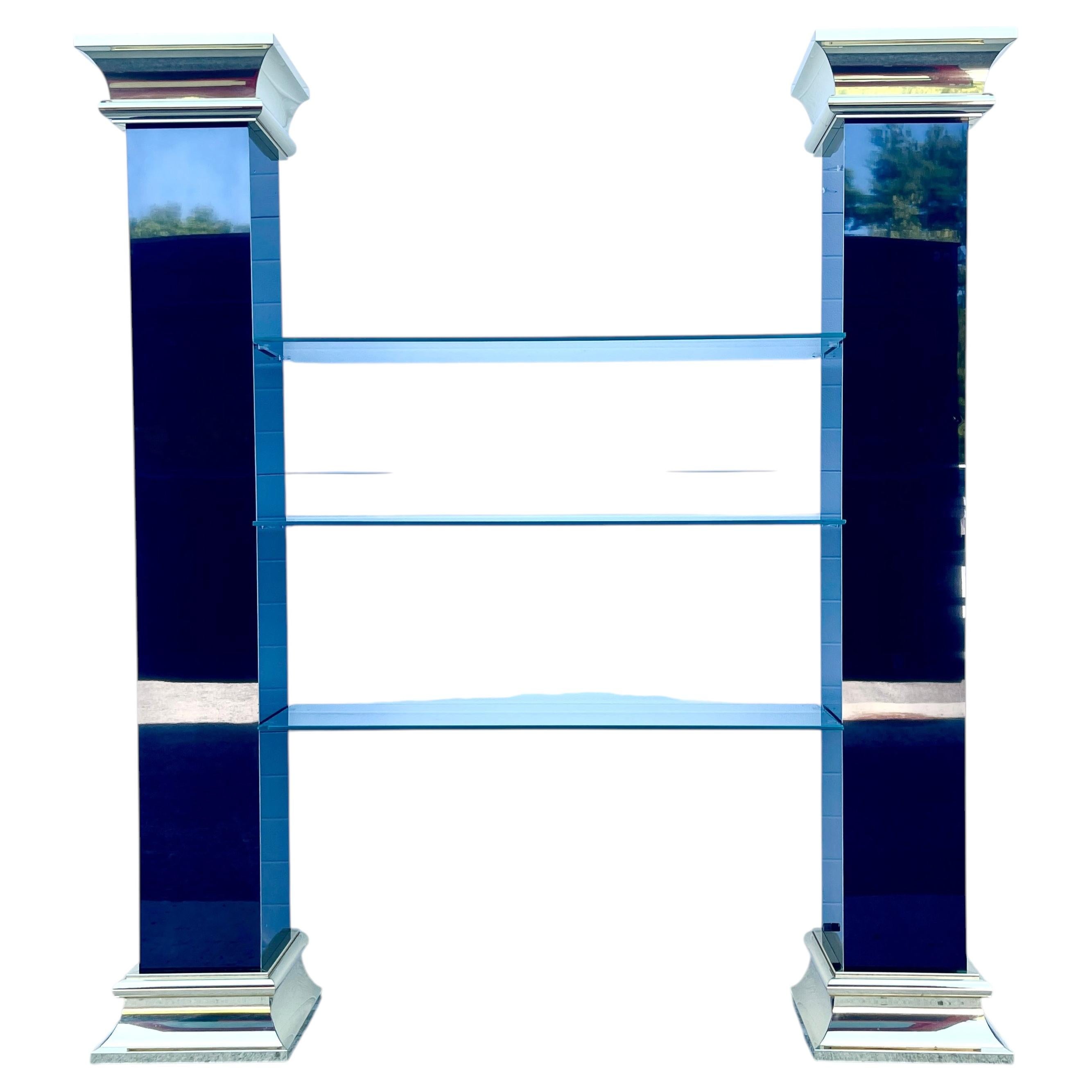 O. B. Solie for Ello Two Column Etagere Display Shelves For Sale