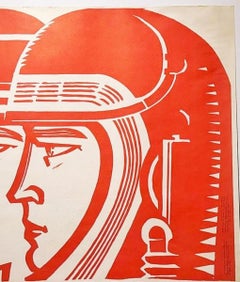 O. Capitain. Poster artistico sovietico originale URSS - CCCP 1969