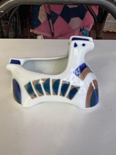 O Castro Sargadelos, Spagna – Piatto in ceramica zoomorfo in stile Mid-Century Modern