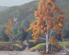 O. Chivers - 20th Century Oil, Autumnal Tree