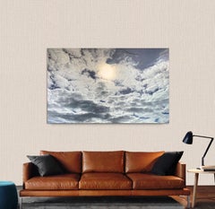 "Clouds" Photography and Acrylic on Canvas