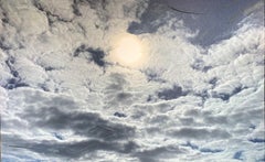 „ „Wolken““ Fotografie und Acryl auf Leinwand