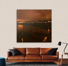 "Monterey Bay" Photography & Acrylic on Canvas