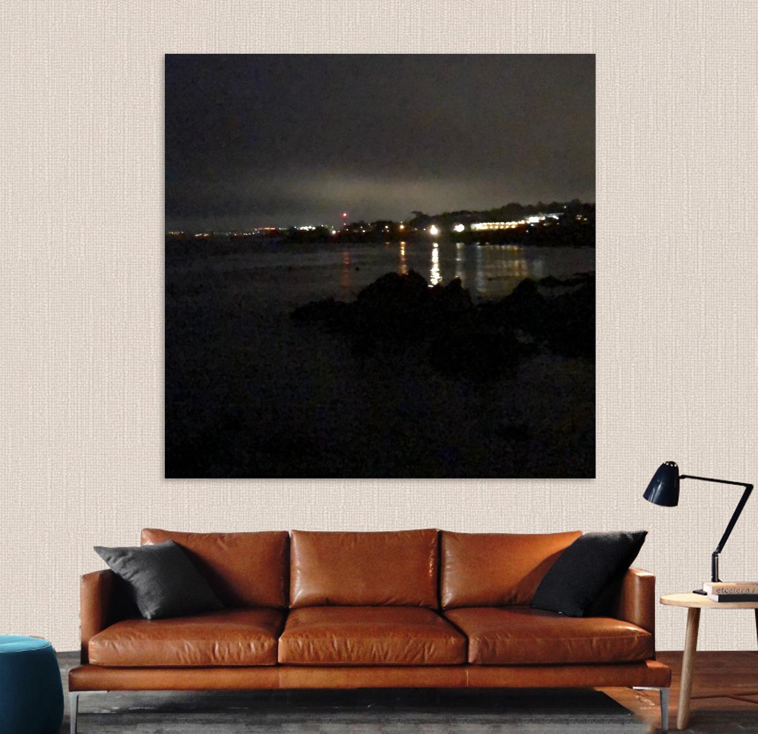 'Monterey' Color photography Seascape on canvas Limited Edition 1/10 - Photograph by O Devan
