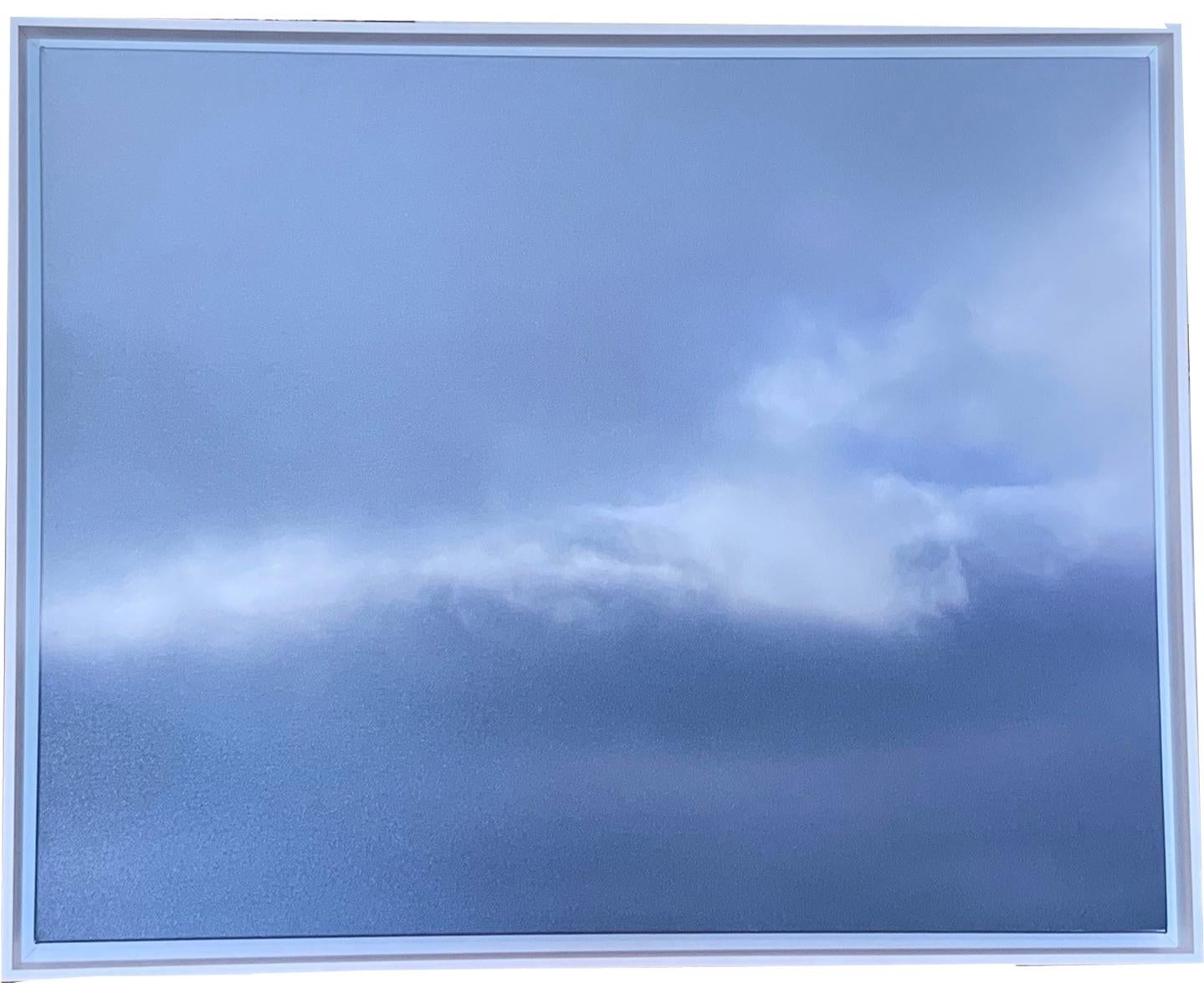 O Devan Color Photograph - 'Soothing Skies' Photography on Canvas Limited Edition 2/5 Framed