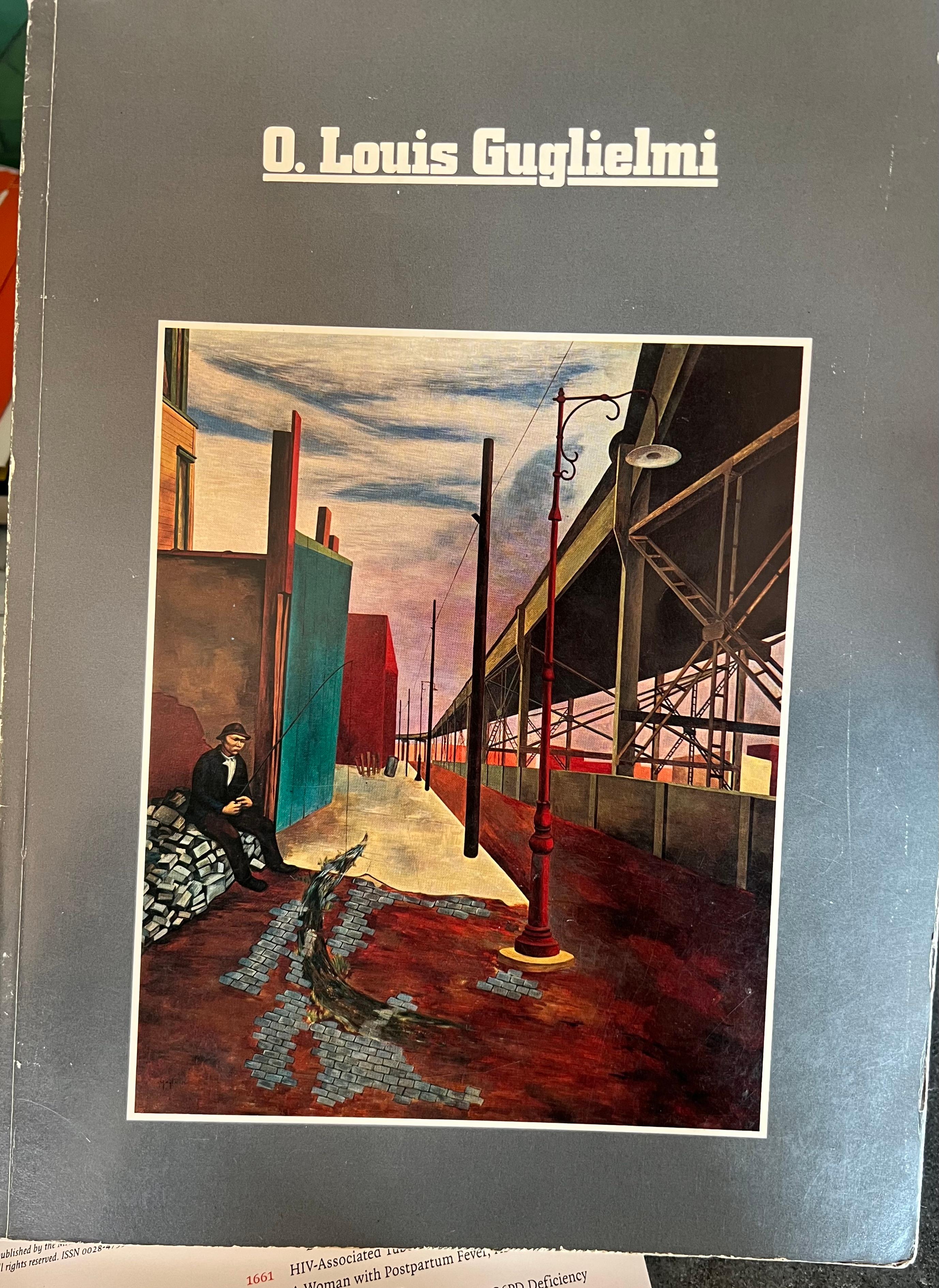 Figurativo Cubista Surrealista Abstracción Mediados Siglo XX Moderno Americano Grande en venta 1
