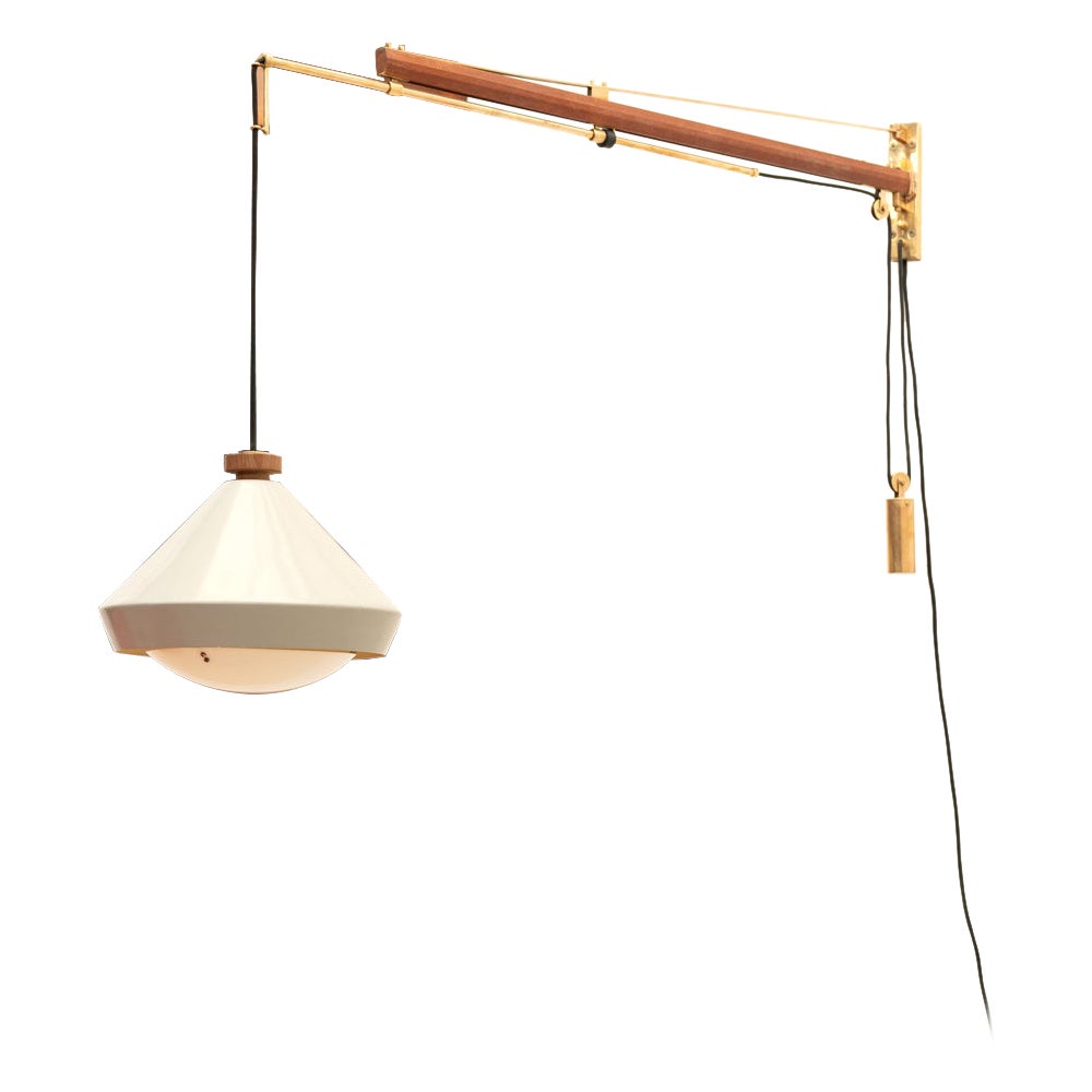 Lámpara O-Luce Modelo 177A diseñada por Tito Agnoli, 1950