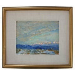 O. N. DE GRANDMAISON - Quadro ad olio con cornice - Canada - Circa 1970