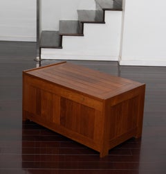 O. Schjoll & B.K. Handest Teak Blanket Chest for Randers Mobelfabrik