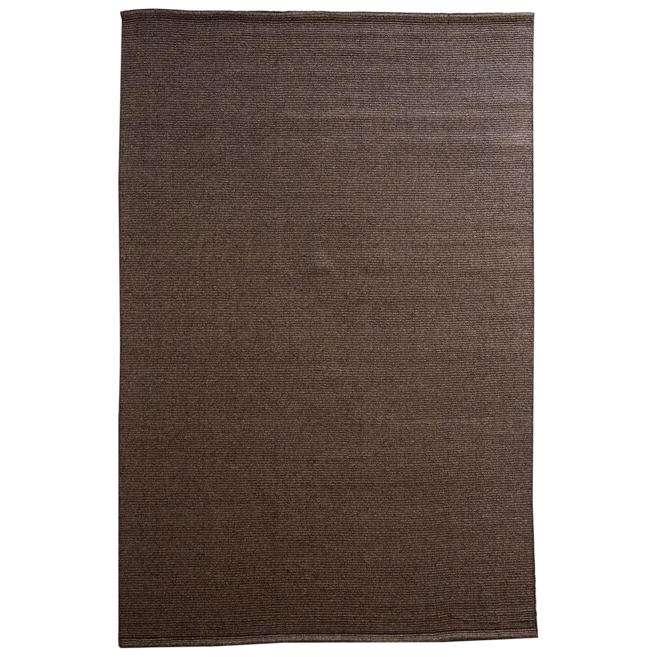 Contemporary Resistant Indoor-Outdoor Brown Rug by Deanna Comellini 200x300 cm