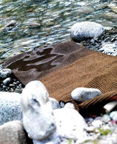 Resistant In & Out Spring Trend Brown Rug by Deanna Comellini In Stock 70x200 cm