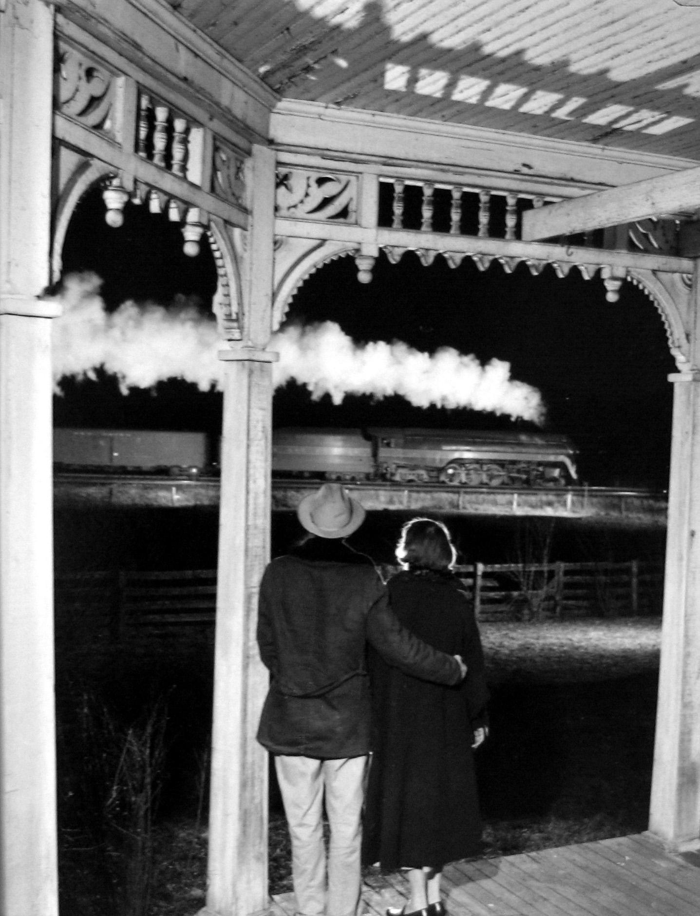O. Winston Link Black and White Photograph – The Popes, Max Meadows, Virginia