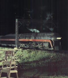 O. Winston Link 'Train #21 Over Bridge 5 West Bound Out of Norfolk, VA