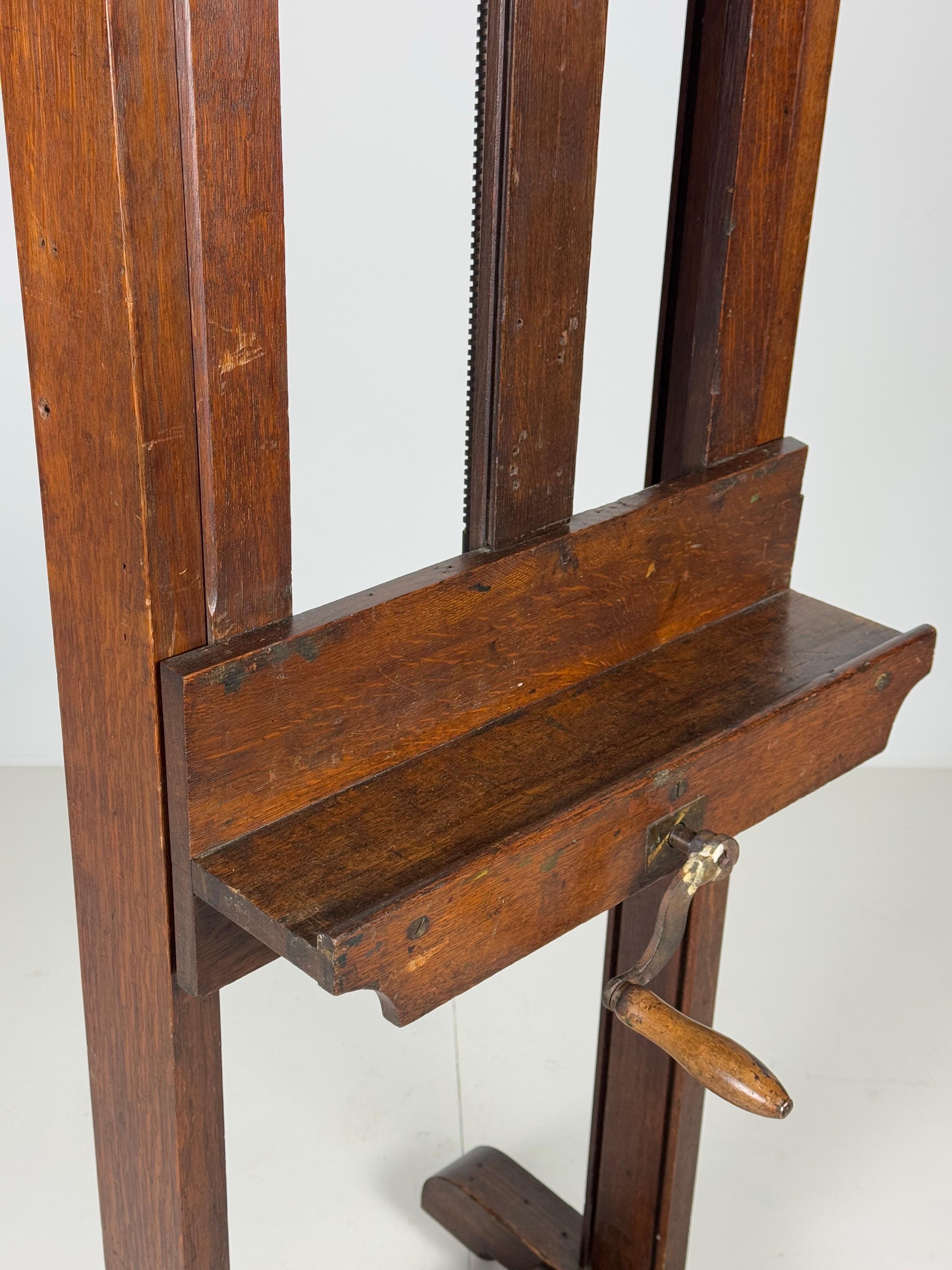 Cavalletto in Oak del XIX secolo in vendita 8
