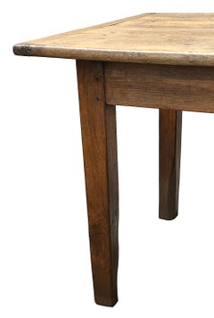 Oak 19th Century Farmhouse Kitchen Dining Table