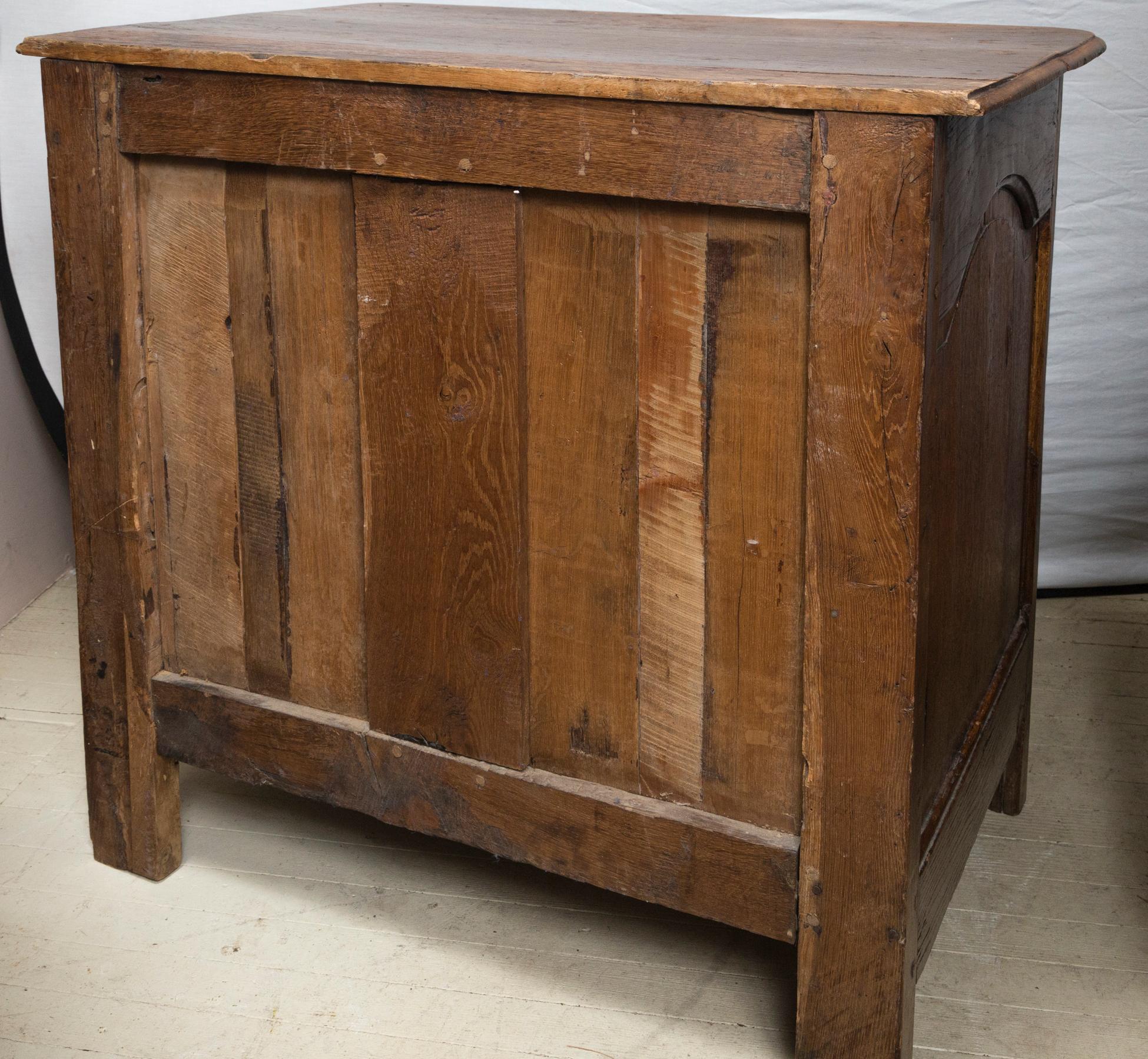 Oak 3 Drawer French Provincial Chest For Sale 6