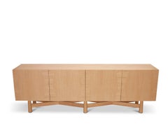 Oak 4-Door Bronson Cabinet by Lawson-Fenning