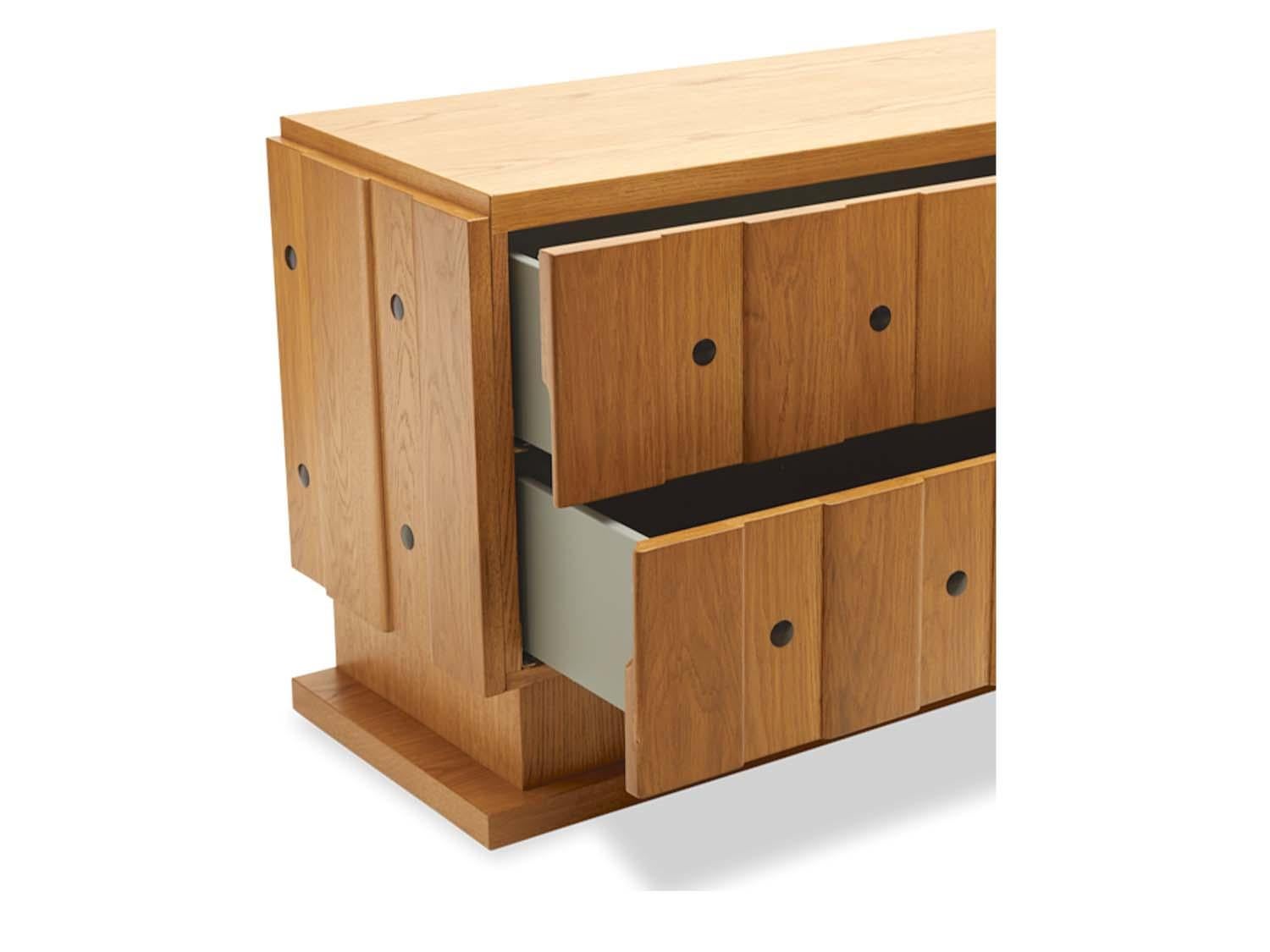American Oak 4-Drawer Ojai Dresser by Lawson-Fenning For Sale