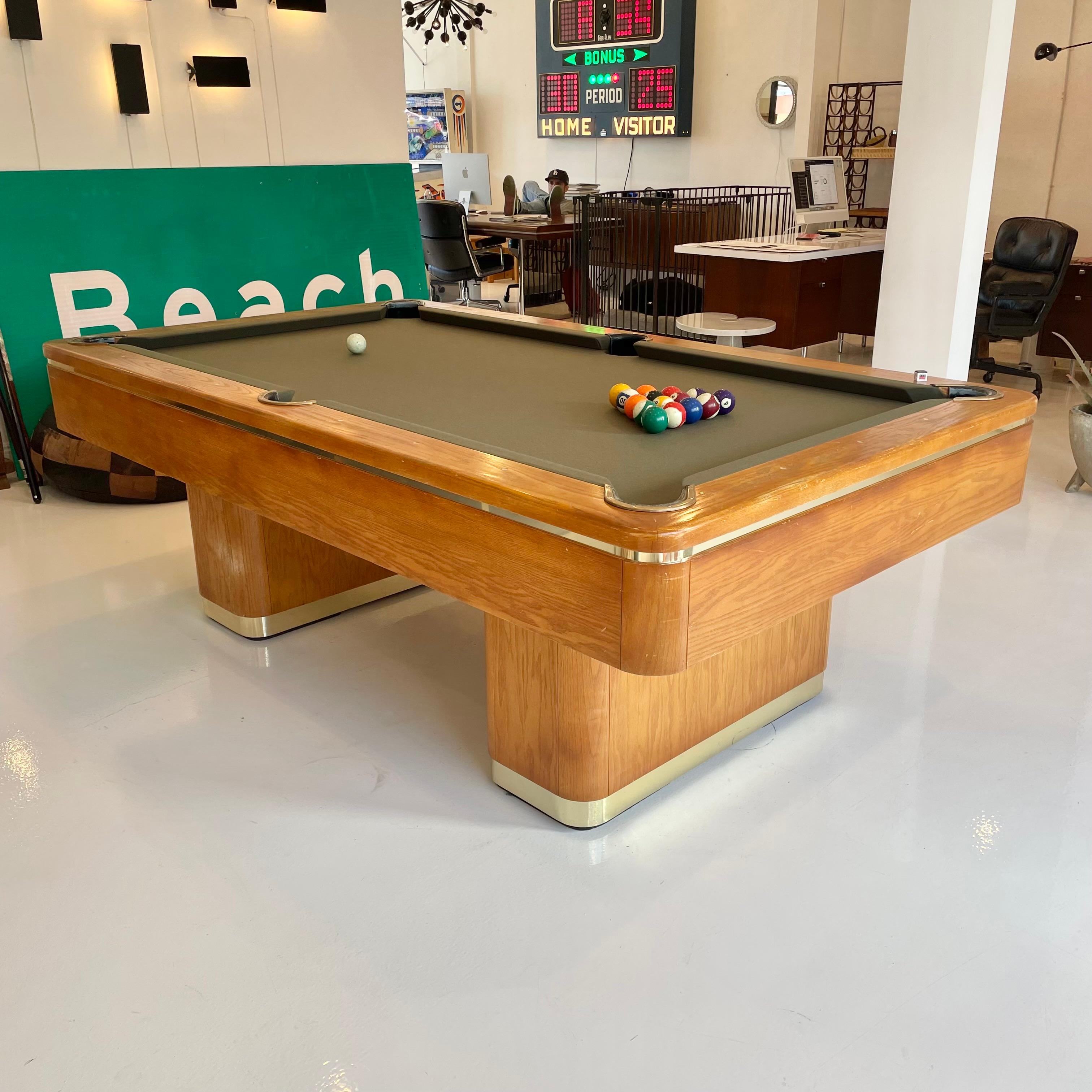 brunswick gibson pool table