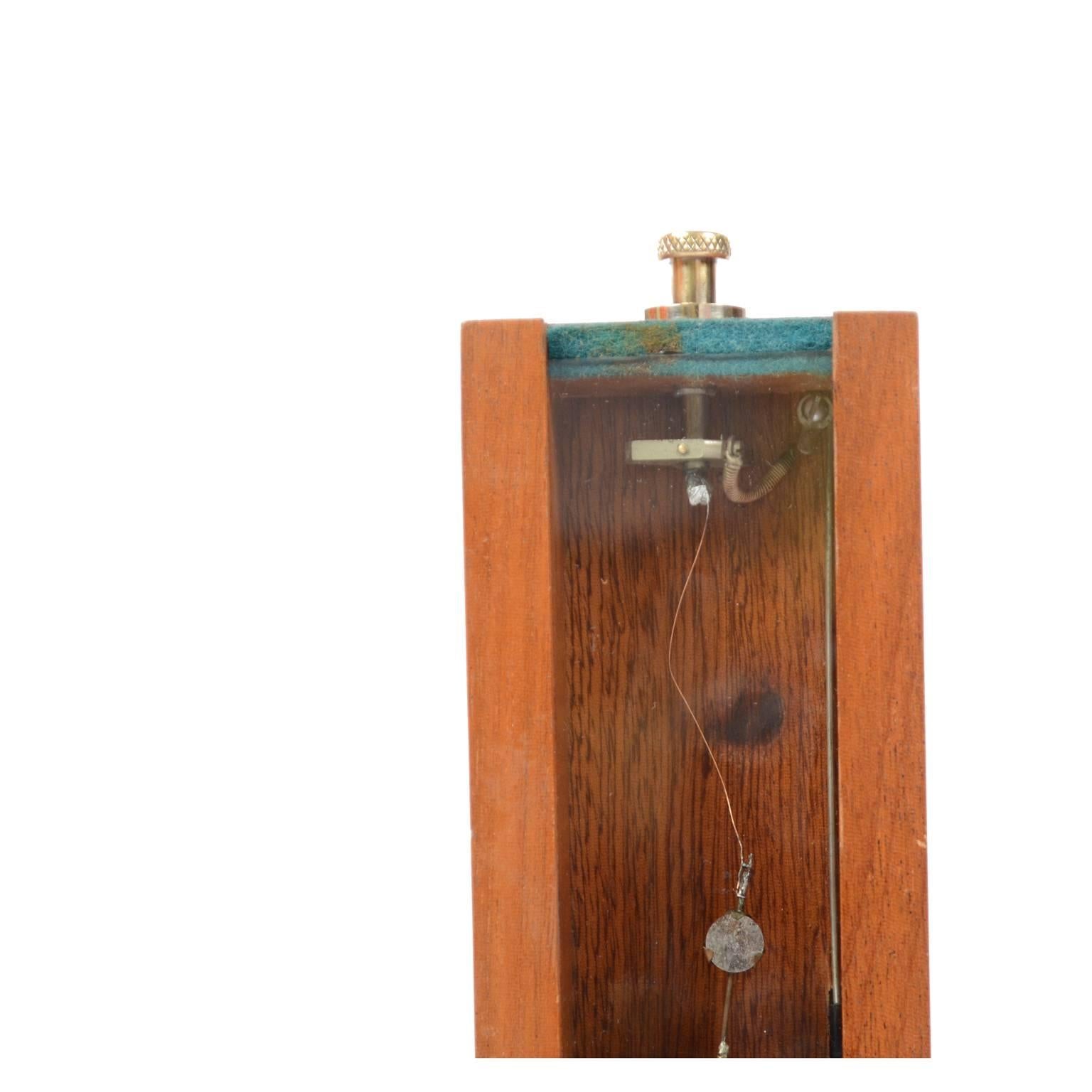 British Galvanometer Antique Measuring Instrument Used for Telegraph Cables 1850 circa For Sale