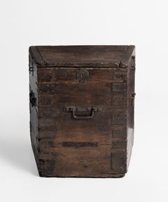 Oak and Iron Bound Chest, England, 18th Century