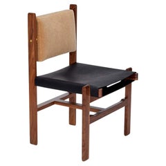 Oak and Leather Morro Dining Chair by Lawson-Fenning