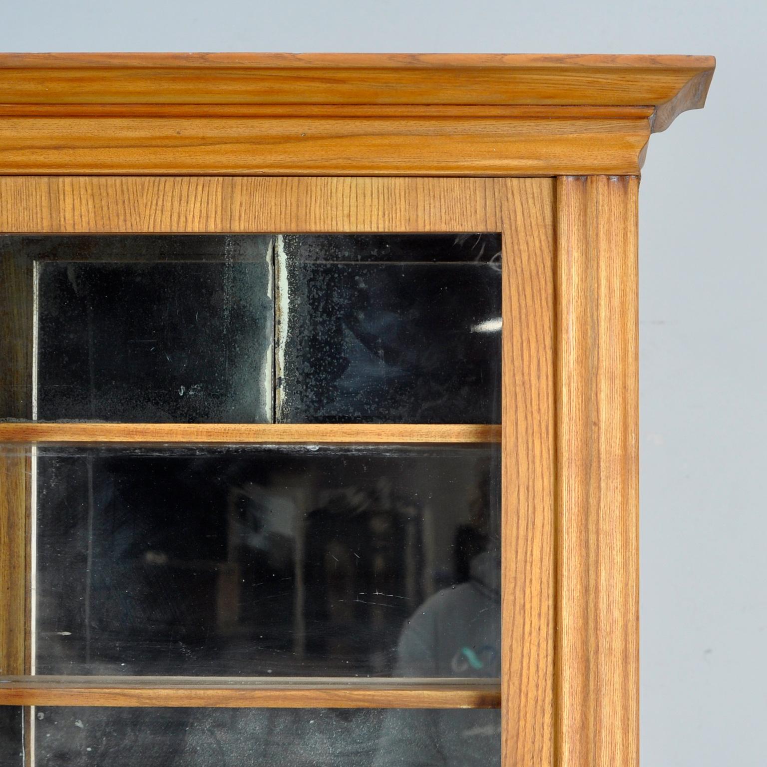 Oak And Pine Pharmacy Cabinet, anno 1889 For Sale 2
