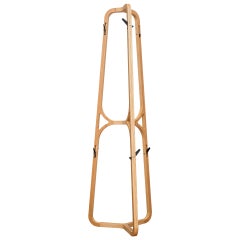 Oak and Plywood Mexican Coat Rack by Obiect