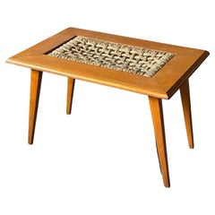 Mesa de roble y cuerda de Adrien Audoux y Frida Minet