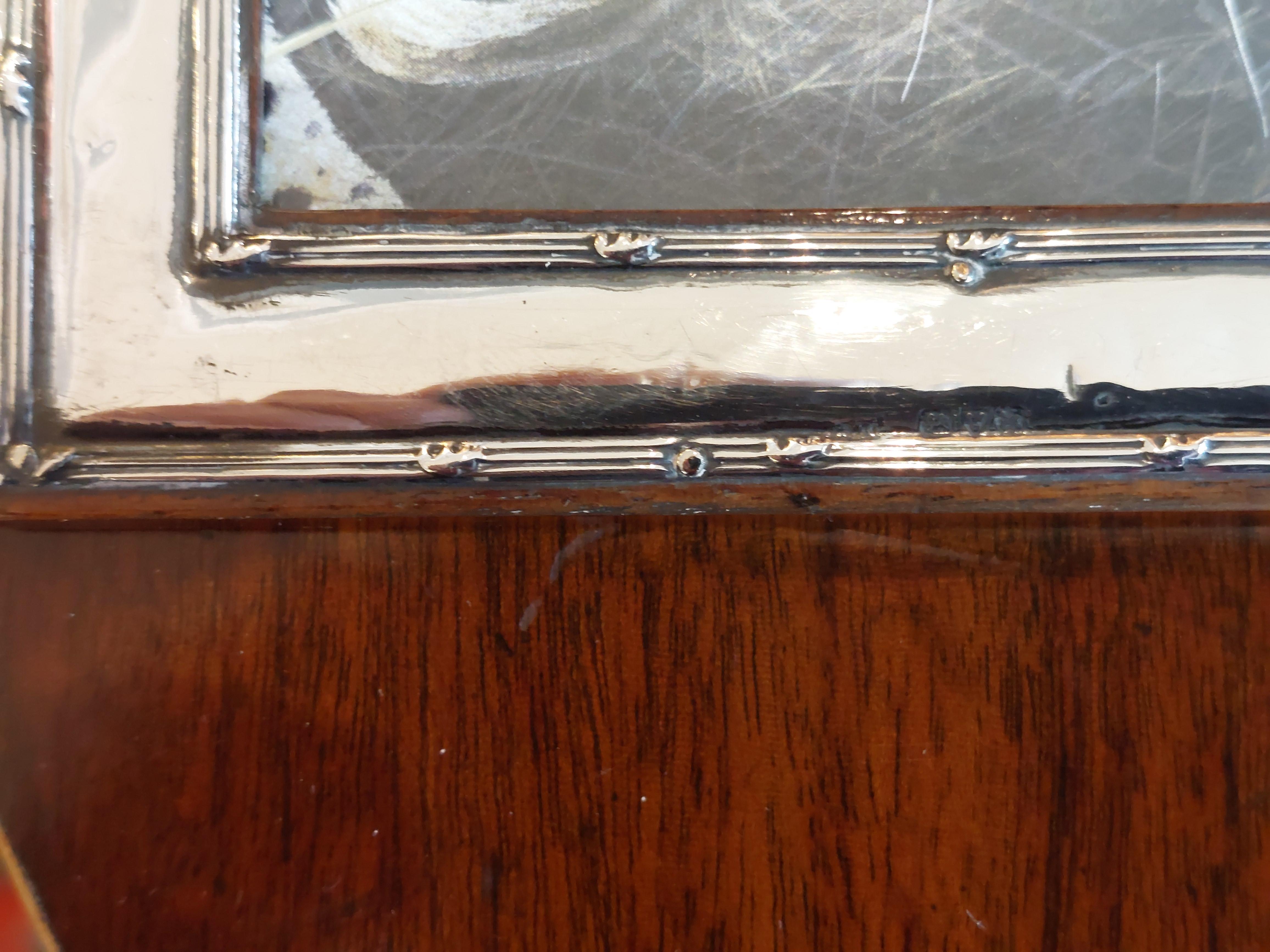 Marco de fotos de roble y plata - Chester 1923 en Bueno estado para la venta en Altrincham, GB
