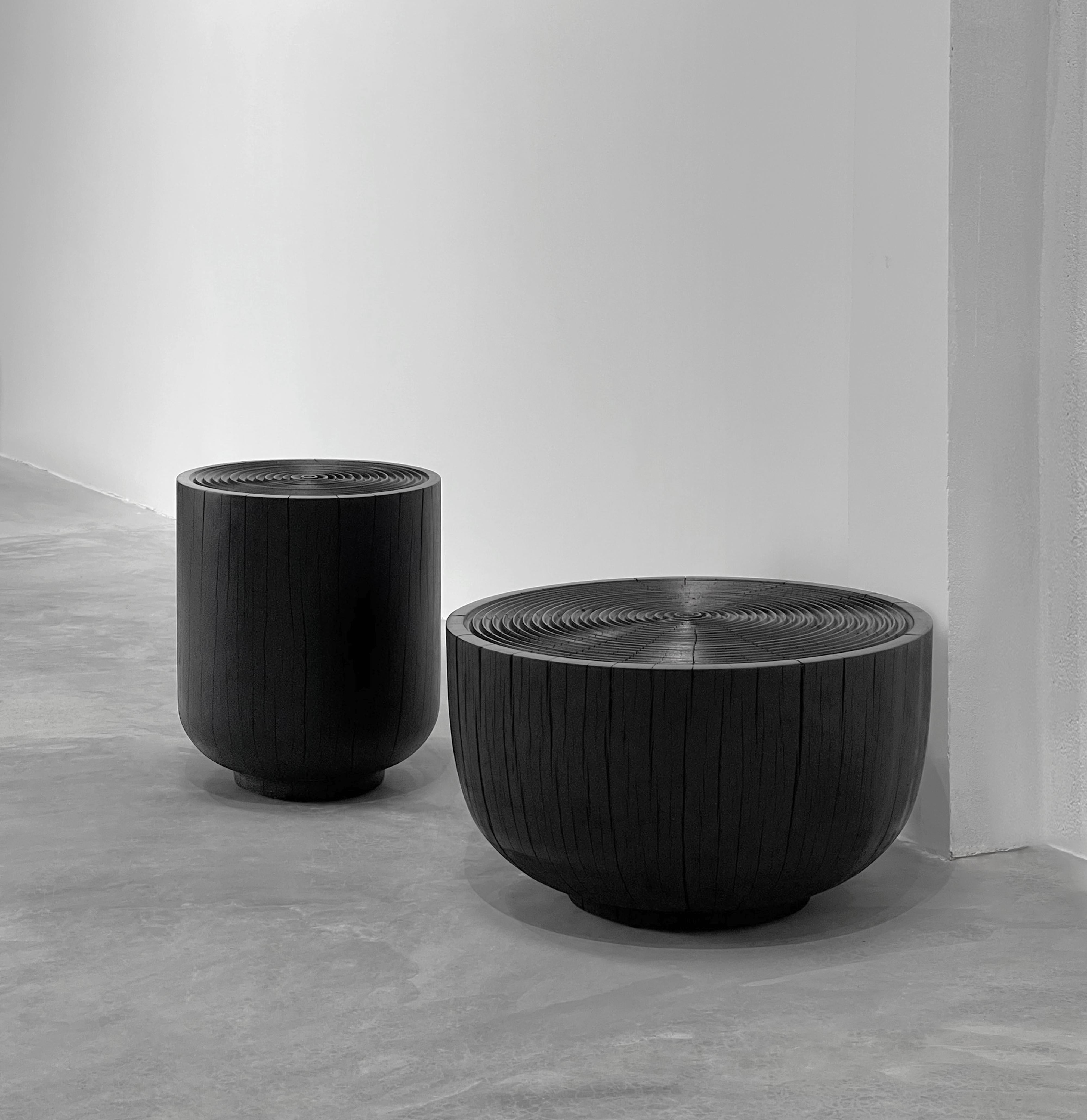 Oak and Walnut Hoàng Sa Coffee Table 01 by ONON DETAILS In New Condition For Sale In Geneve, CH