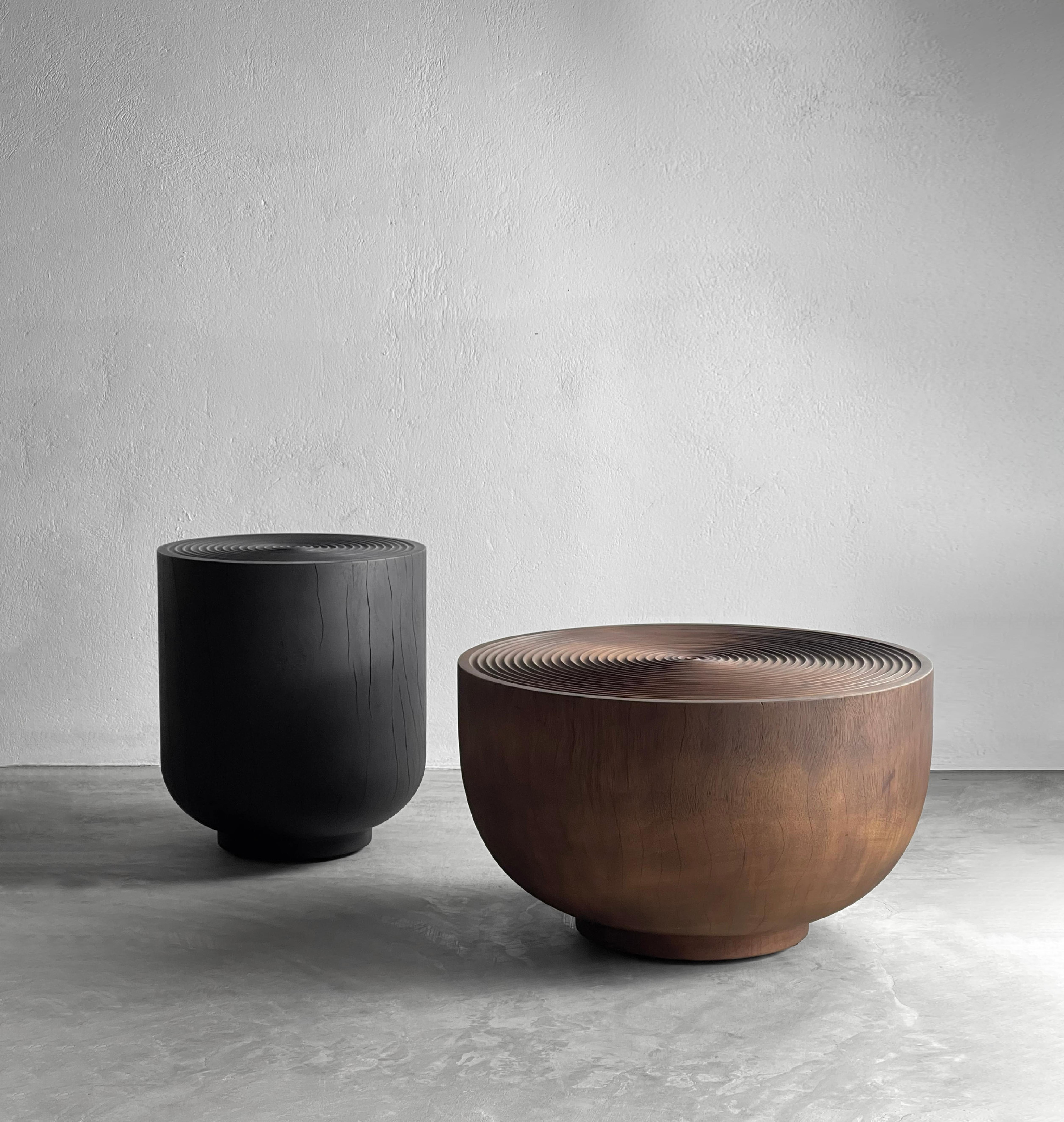 Contemporary Oak and Walnut Hoàng Sa Coffee Table 01 by ONON DETAILS For Sale