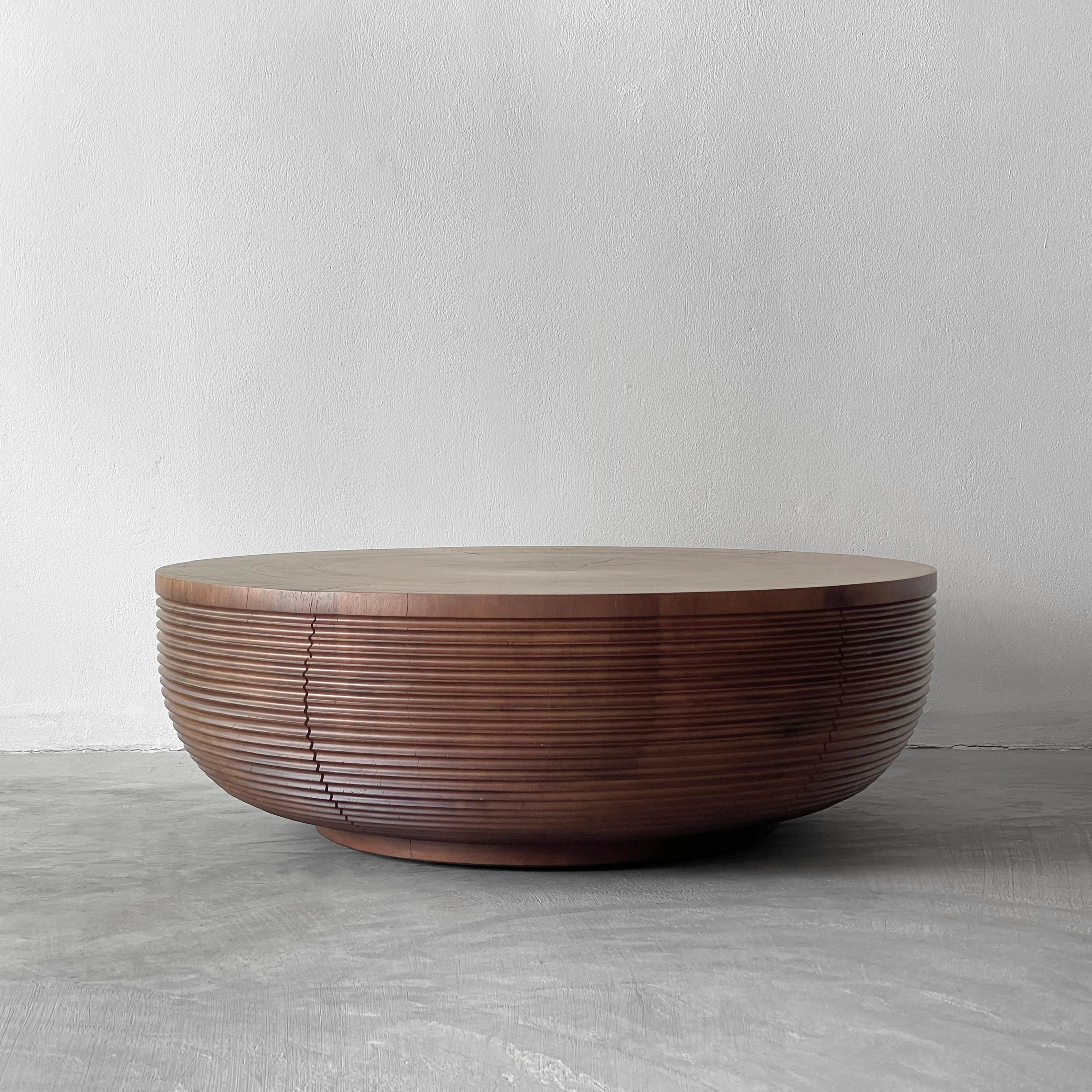 Large Hoàng Sa Coffee Table 02 by ONON DETAILS
Dimensions: D 90 x H 30 cm. 
Materials: Hopea pierrei Hance/ Narra Wood.

ONON Details furnitures are chosen by famous design brand, domestic and international customers for their projects and spaces.