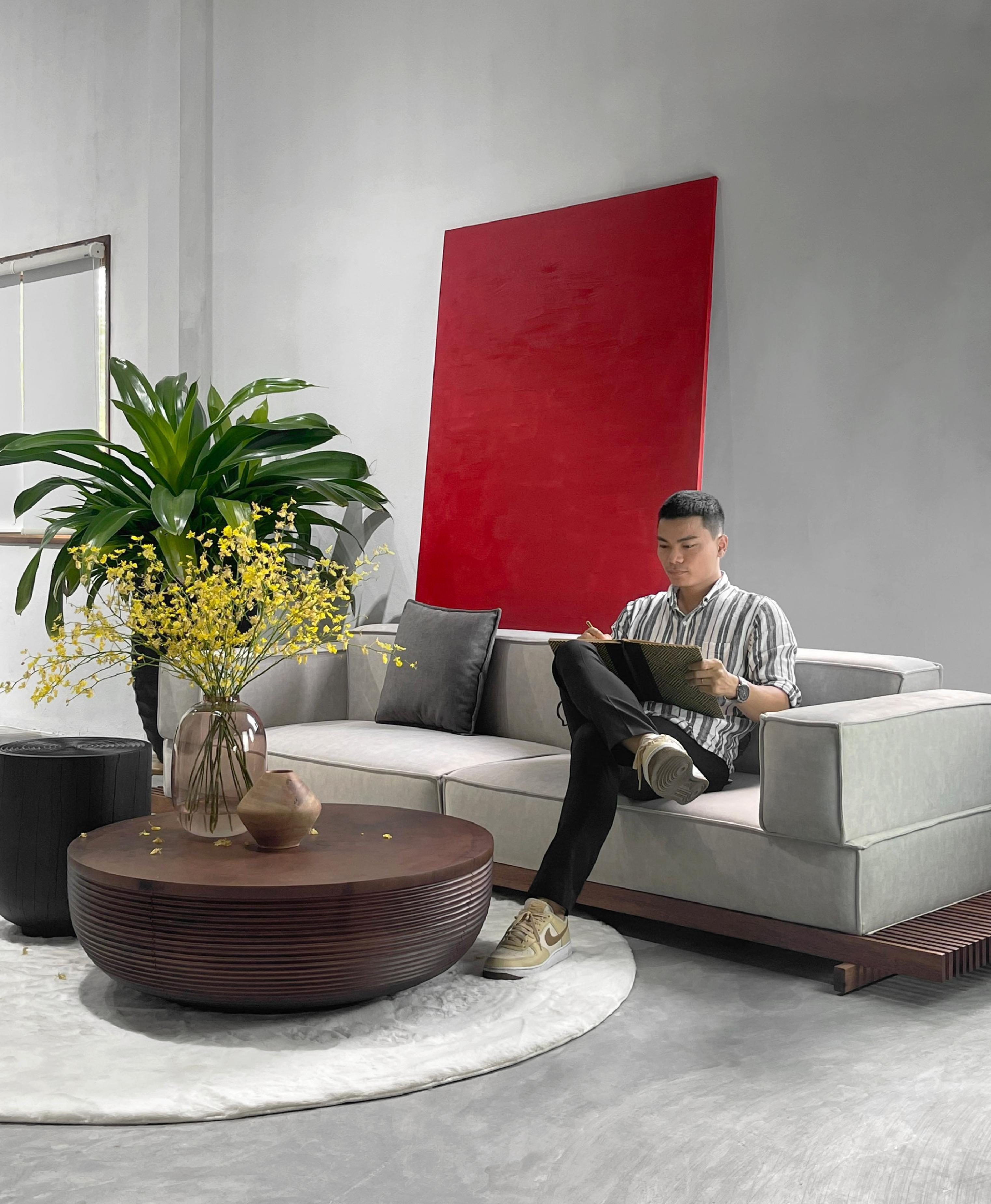Contemporary Large Hoàng Sa Coffee Table 02 by ONON DETAILS For Sale