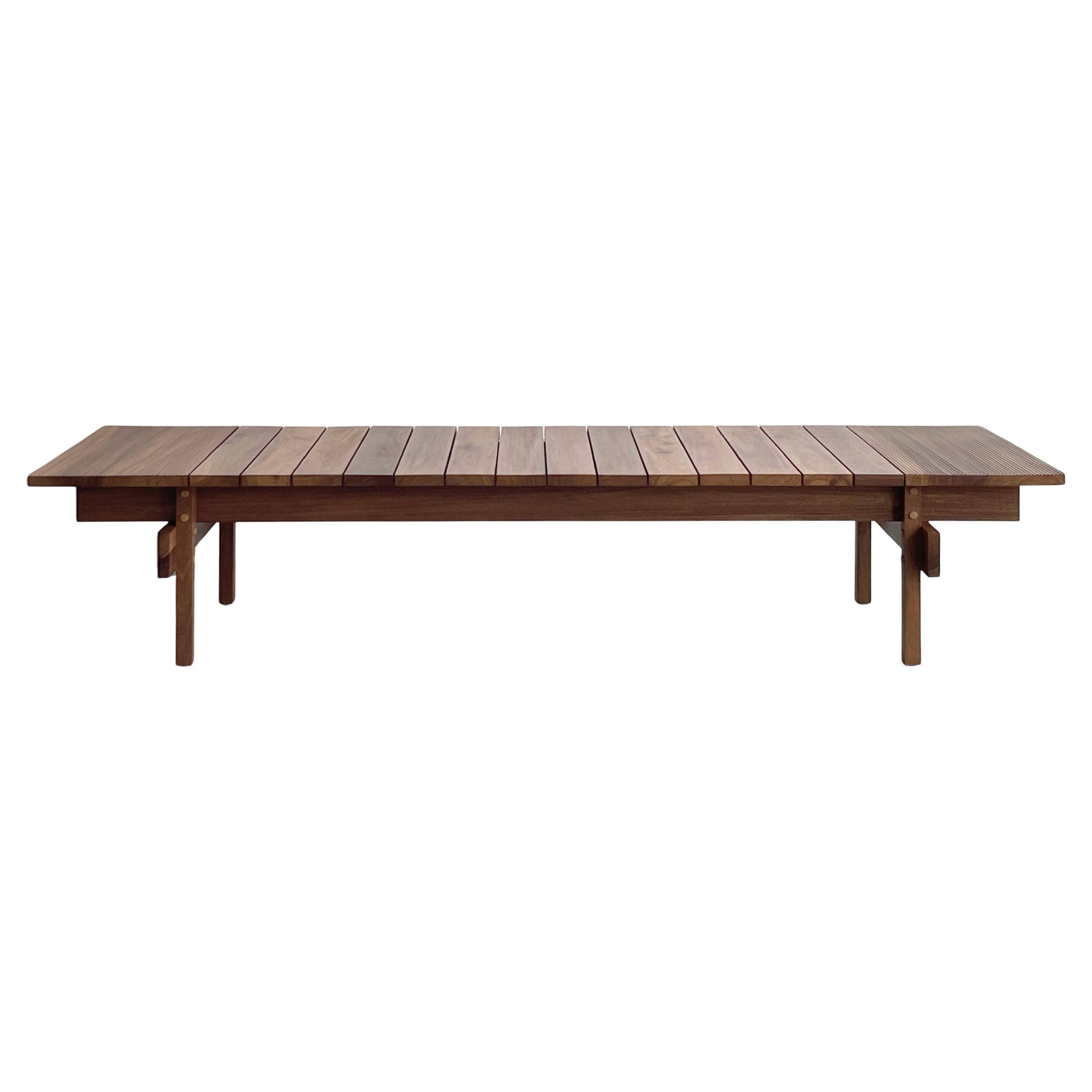 Oak and Walnut TQV Daybed by ONON DETAILS