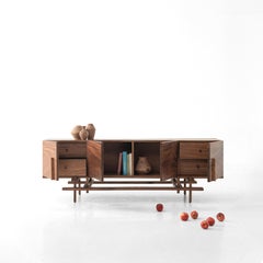 YEN-Schrank aus Eiche und Nussbaum 01 von ONON DETAILS