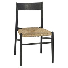 Oak and Woven Rush Equate Dining Chair by Non-Standard Furniture and Lighting