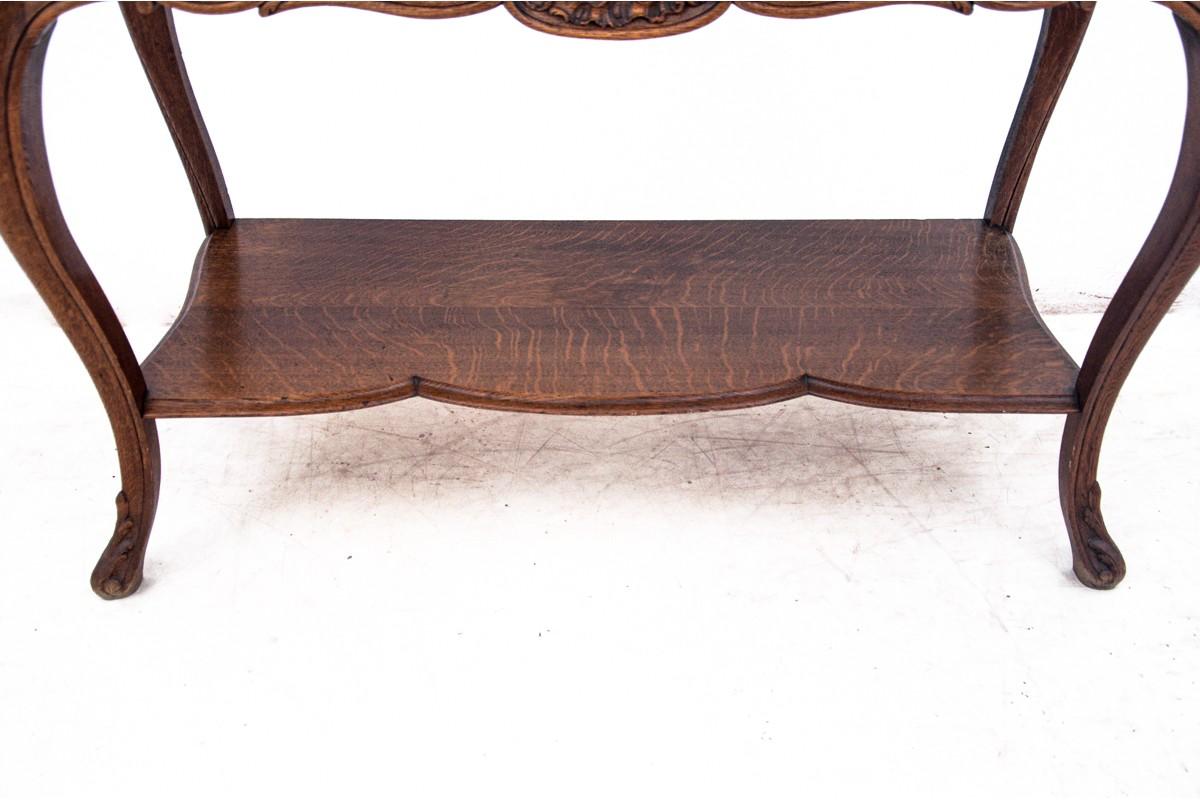 Early 20th Century Oak Antique Console Table, France, circa 1910 For Sale