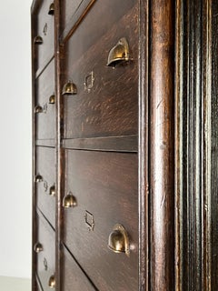 Oak Apothecary cabinet