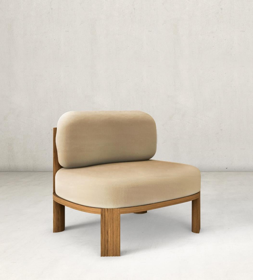 Oak armchair by Collector
Dimensions: W 75 x D 70 x H 77 cm
Materials: Fabric, oak wood 
Other materials available

The Collector brand aims to be part of the daily life by fusing furniture to our home routine and lifestyle, that’s why we’ve